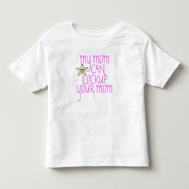 T-shirts Xerife do bebê (Frente)