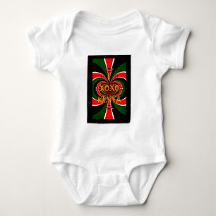 T-shirts XOXO I Love Kenya Black Red Green Flag