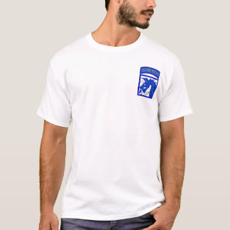 T-shirts XVIII corpo transportado por via aérea