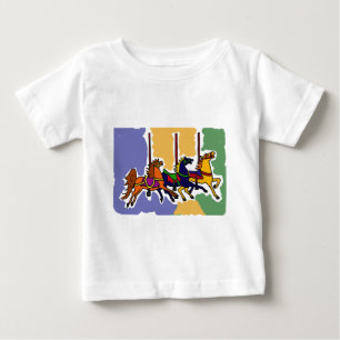 T-shirts XX- arte popular artística dos cavalos do