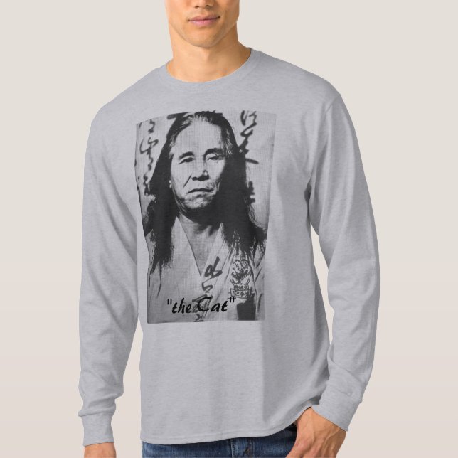 T-shirts yamapict2, "o gato " (Frente)