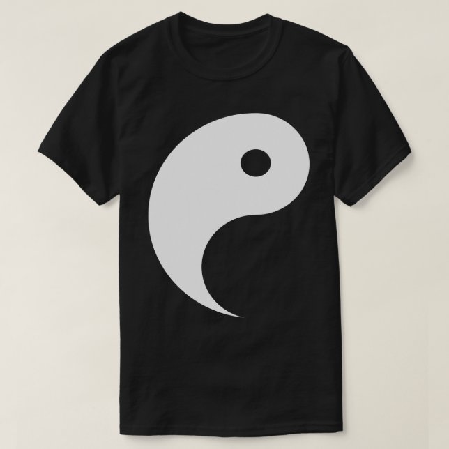 T-shirts Yang - olhares grandes com seu sócio Ying (Frente do Design)