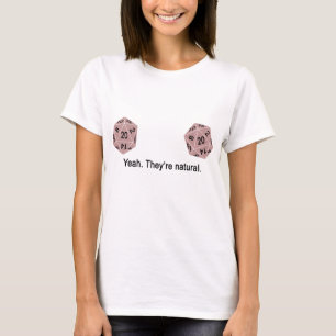 T-shirts Yeah - são naturais. (Rosa)
