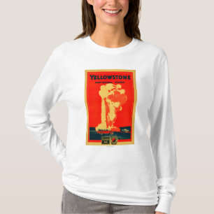 T-shirts Yellowstone, poster fiel velho da propaganda