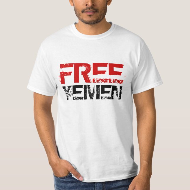 T-SHIRTS YEMEN LIVRE (Frente)