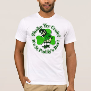 T-shirts YER Craic da agitação é dia de Paddys da rua
