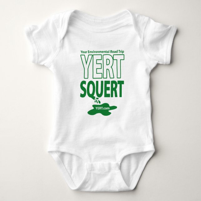 T-shirts YERTSQUERT orgânico (Frente)