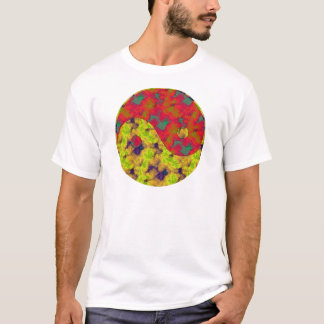 T-shirts yin e símbolo de yang