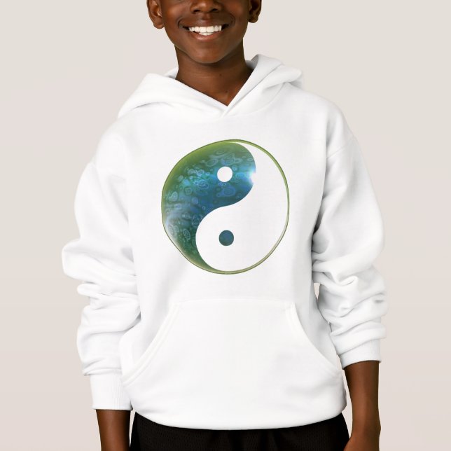 T-shirts Yin Yang Abstact 1 (Frente)