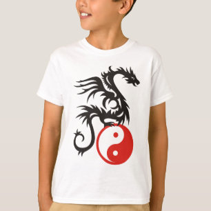 T-shirts Yin & Yang Dragon