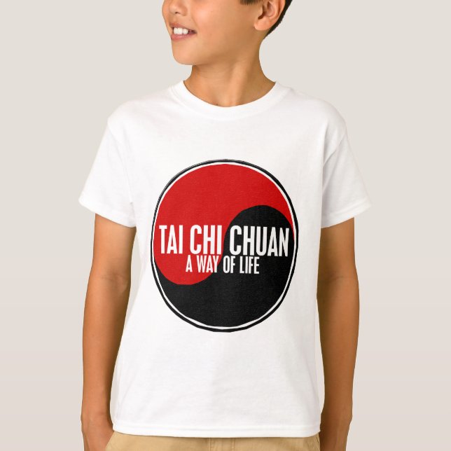 T-shirts Yin Yang Tai Chi Chuan 1 (Frente)