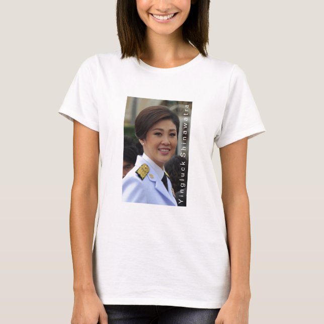 T-shirts Yingluck Shinawatra (Frente)