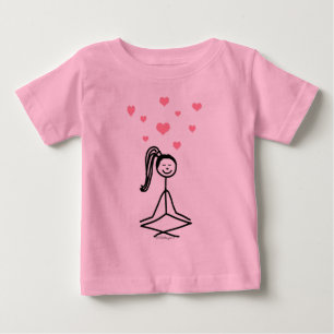 T-shirts Yoga Girl