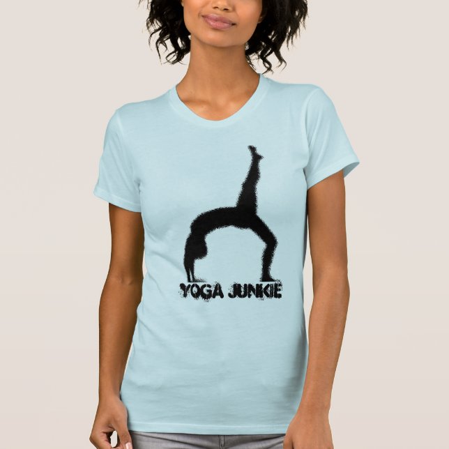 T-shirts Yoga Junkie Tee (Frente)