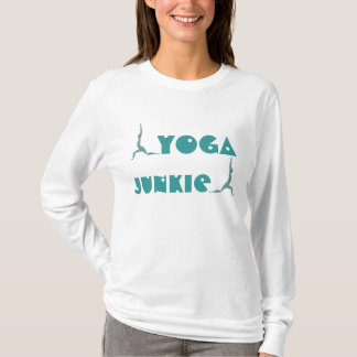 T-shirts Yoga Junkie - Yoga Hooded Shirt (long-sleeve)