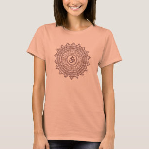 T-shirts Yoga Shirt Om Buddhist Mandela