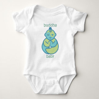 T-shirts Yoga Speak Baby : Blue Buddha Baby