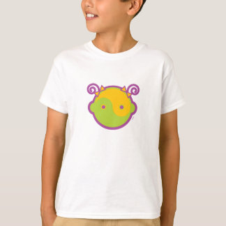 T-shirts Yoga Speak Baby : Garota Grande Yin-Yang