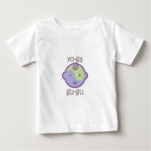 T-shirts Yoga Speak Baby : Yo-Ga Gu Gu