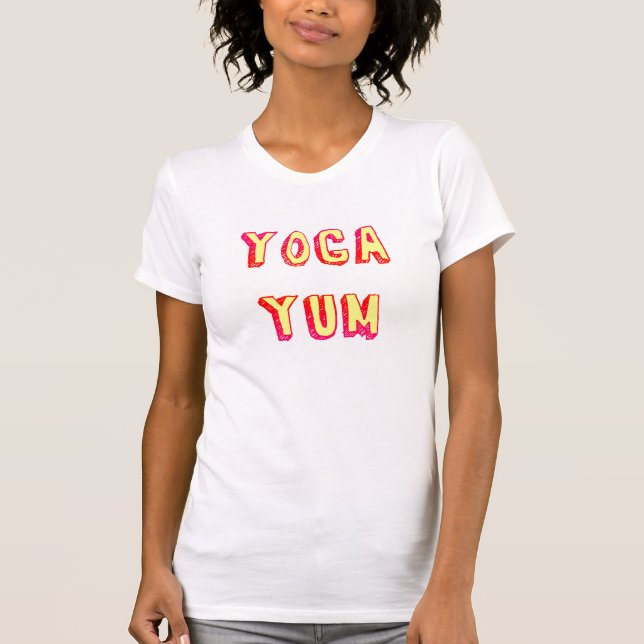 T-shirts Yoga Yum Gradient T Shirt (Frente)
