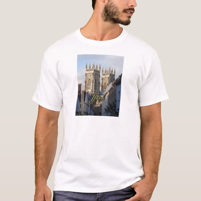 T-shirts York Minster England (Frente)