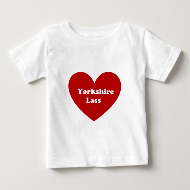 T-shirts Yorkshire Lass (Frente)