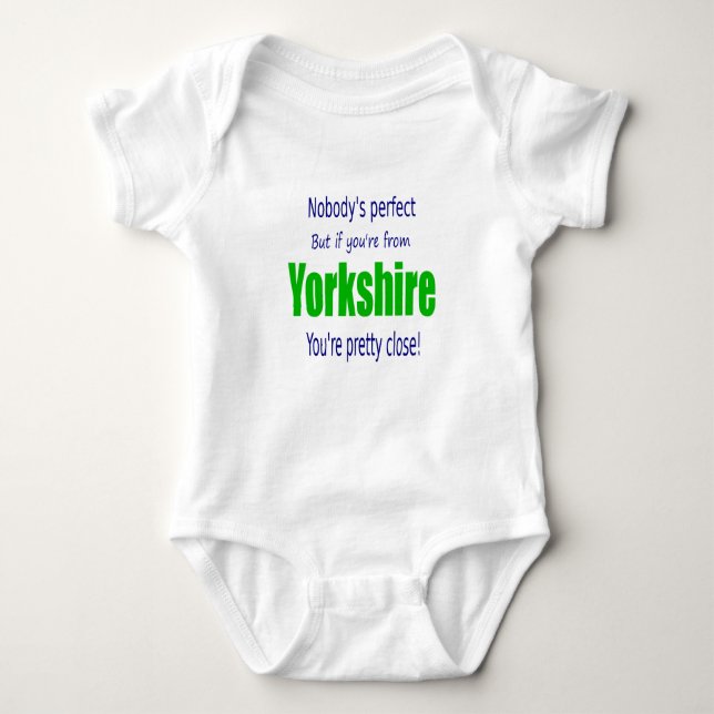 T-shirts Yorkshire perfeito (Frente)