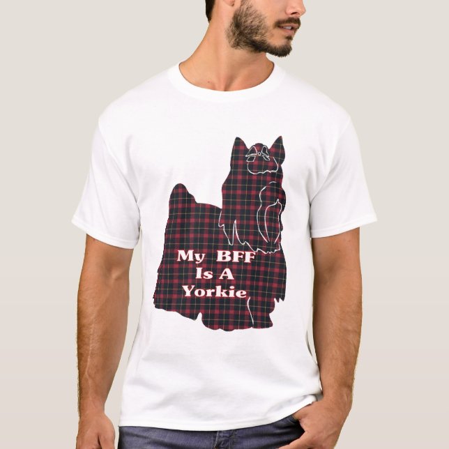 T-shirts Yorkshire Terrier BFF Gifts (Frente)