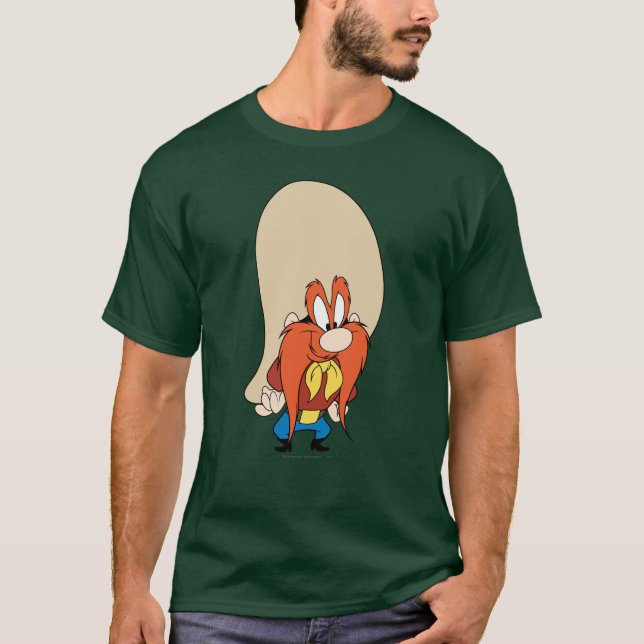 T-shirts Yosemite Sam anda com as Hips (Frente)