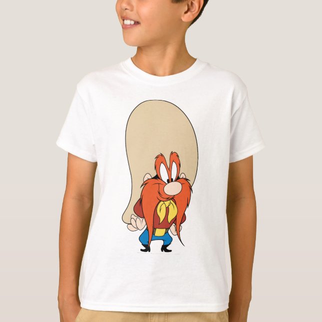 T-shirts Yosemite Sam Mãos em Hips (Frente)