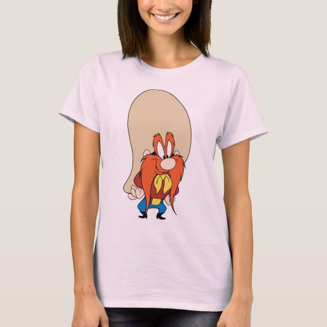 T-shirts Yosemite Sam Mãos em Hips (Frente)