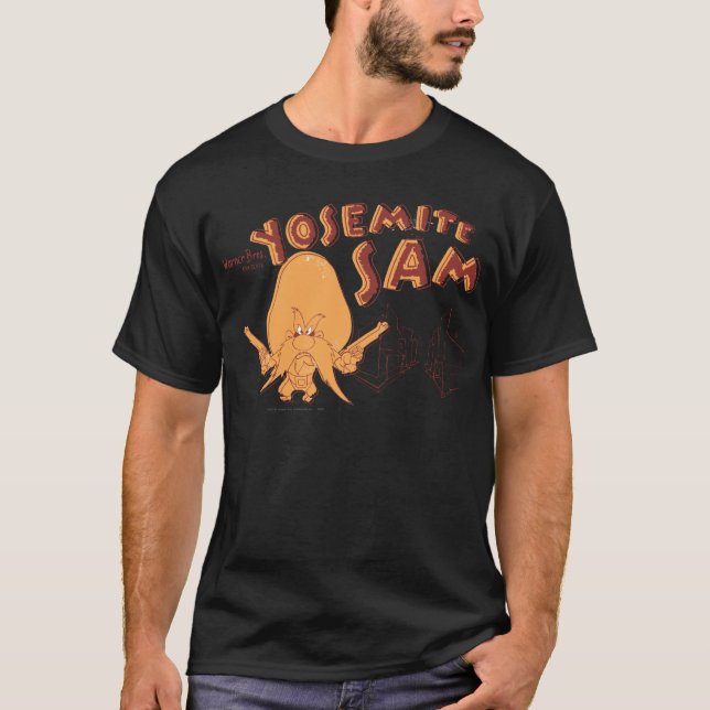 T-shirts Yosemite Sam Warner Bros. Apresenta (Frente)