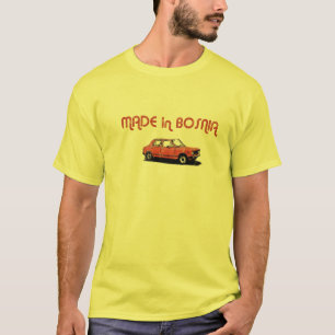 T-shirts Yugo fez em Bósnia
