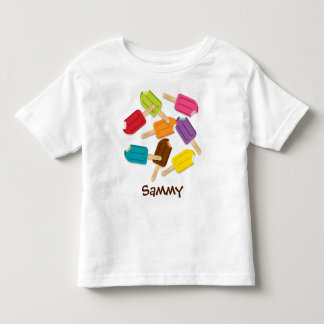 T-shirts Yum! T da criança do Popsicle (CUSTOMIZÁVEL!)