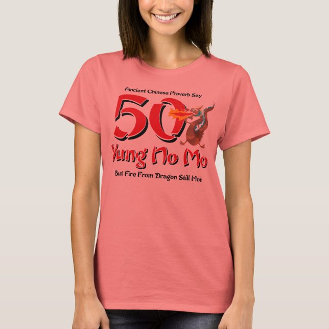 T-shirts Yung No Mo 50th Birthday (Frente)