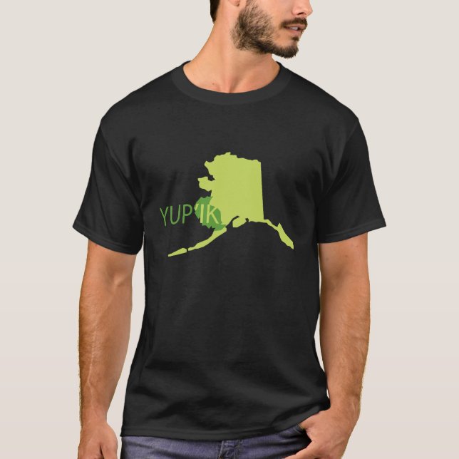 T-shirts Yupik verde (Frente)