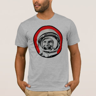 T-shirts Yuri Gagarin - herói & cosmonauta soviéticos