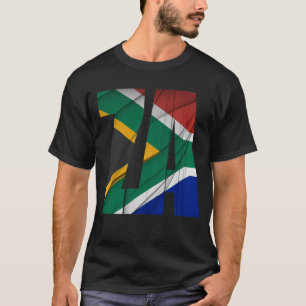 T-shirts ZA - Bandeira da África do Sul