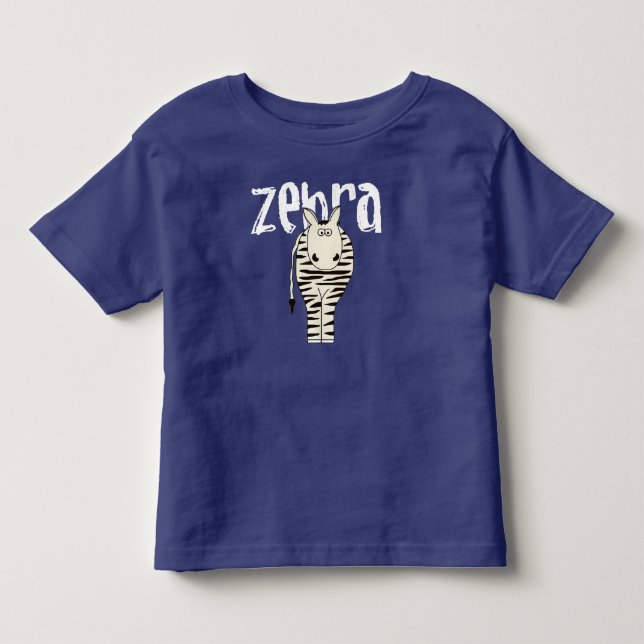 T-shirts Zebra (Frente)