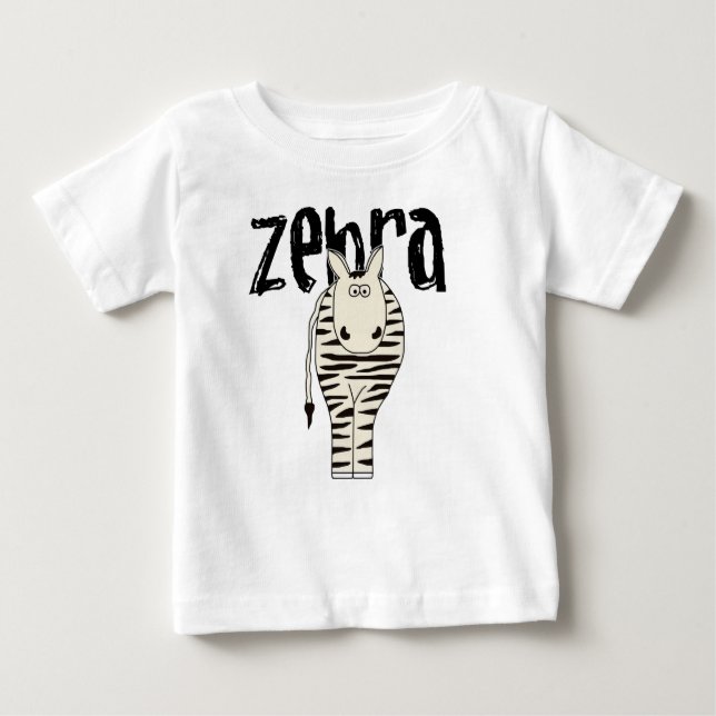 T-shirts Zebra (Frente)
