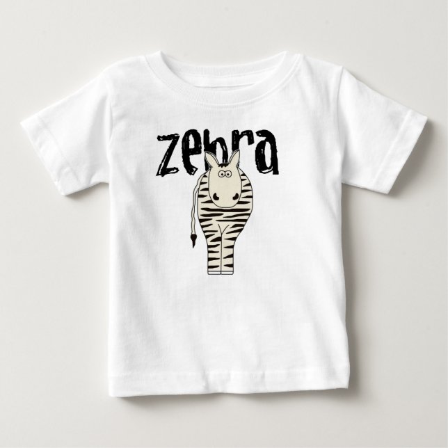 T-shirts Zebra (Frente)