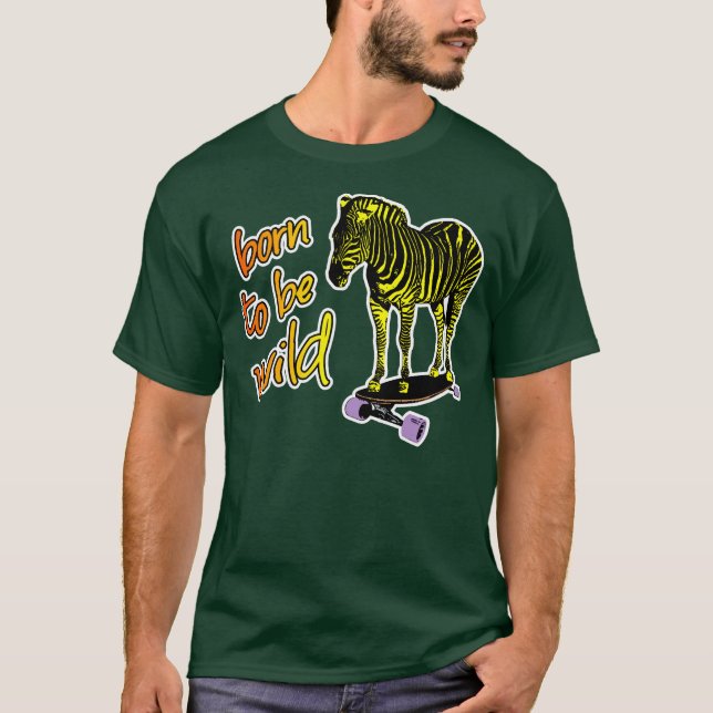 T-shirts Zebra 02 (Frente)