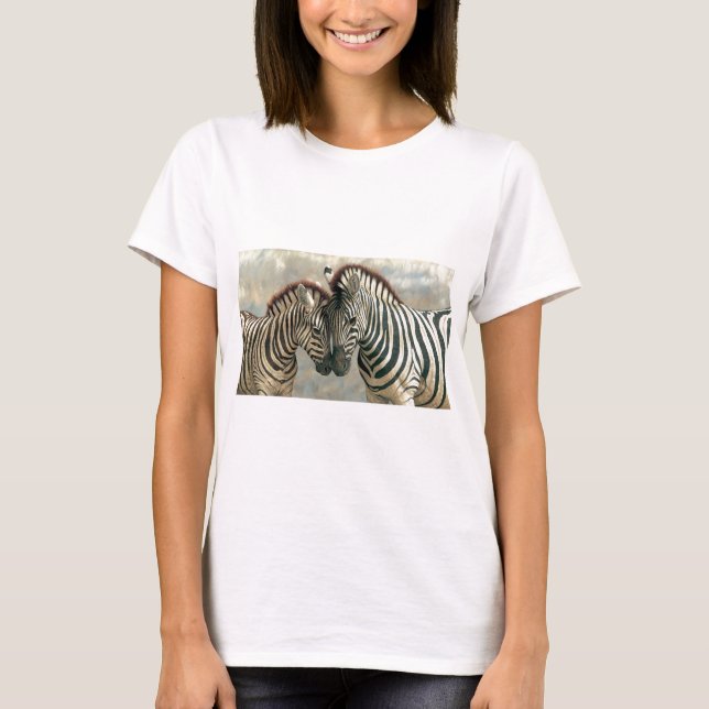 T-shirts zebra-clip-art-3 (Frente)