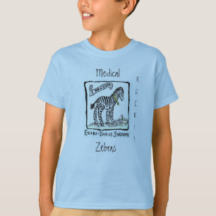 T-shirts Zebra-EDS, médico, zebras, ROCHA!!