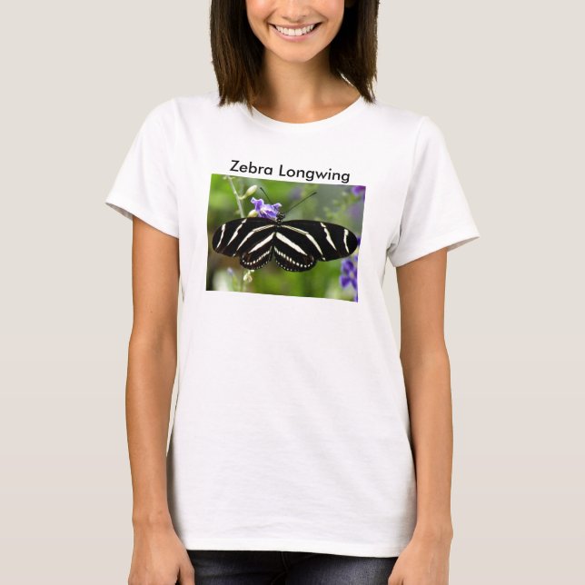 T-shirts Zebra Longwing Tee (Frente)