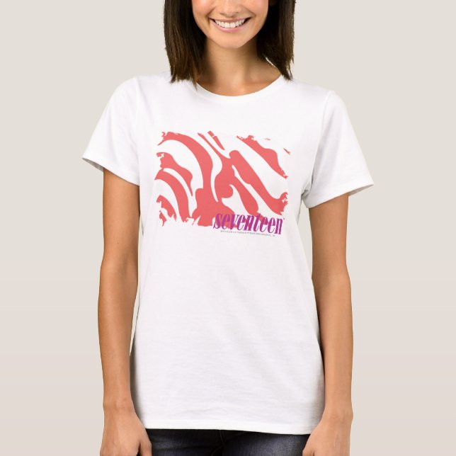 T-shirts Zebra Rosa 4 (Frente)