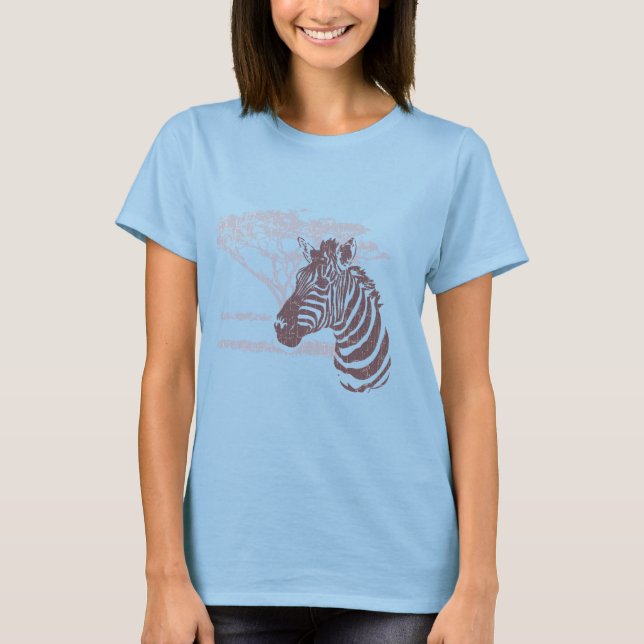 T-shirts zebra tee (Frente)