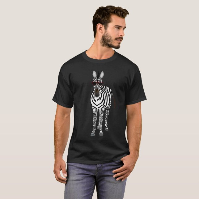 T-shirts Zebra Tshirt (Frente Completa)