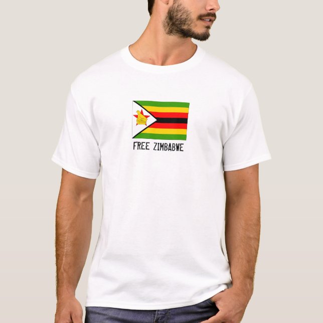 T-SHIRTS ZIMBABWE LIVRE (Frente)