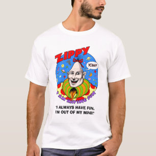 T-shirts Zippy sempre tendo o divertimento